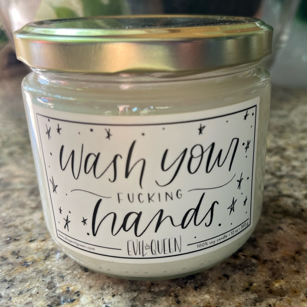 Evil Queen Candle *Limited Edition* Wash Your Fucking Hands